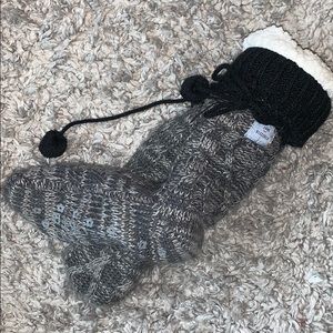 unused knitted reading socks!